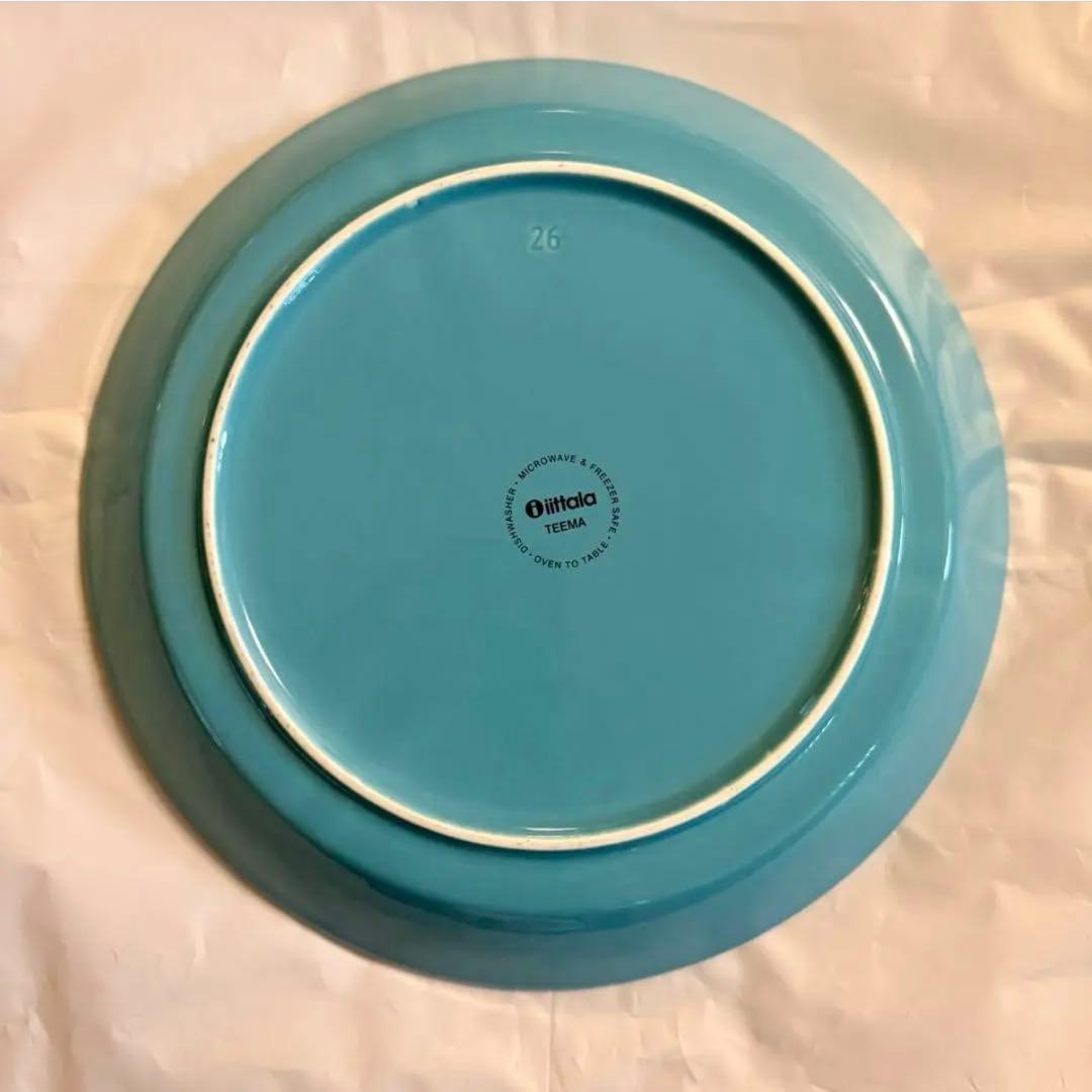 イッタラ ティーマ ターコイズ26cm 廃盤 3枚セット