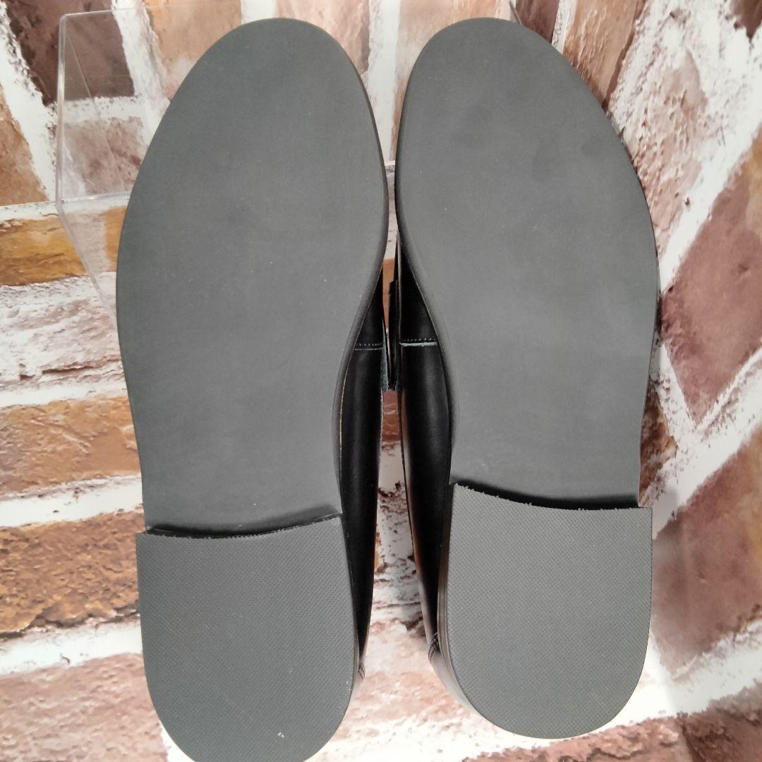 【未使用】green label relaxing（26）ビットローファー 　黒