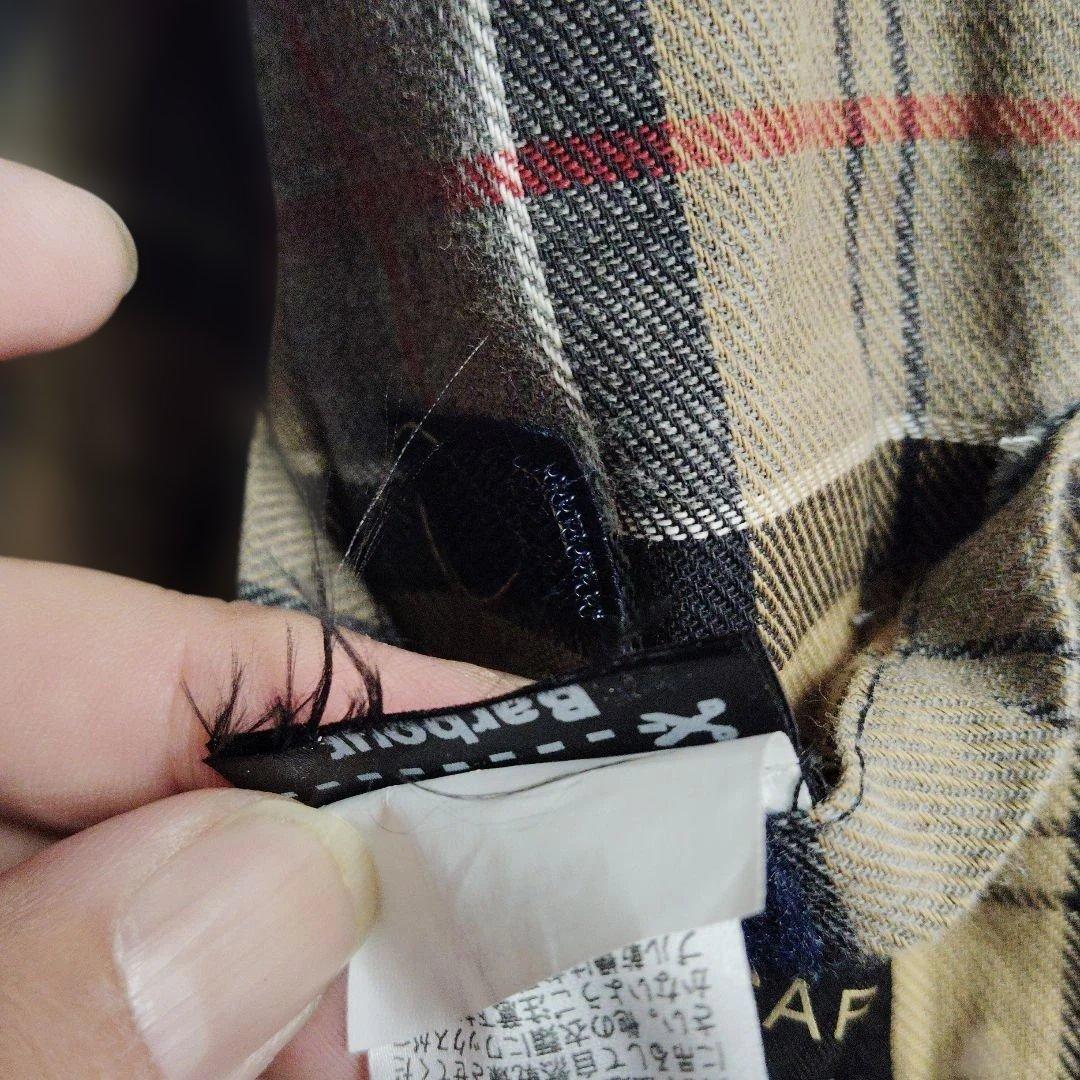 美品 Barbour オイルド フーデッドビデイル コーデュロイフード付き