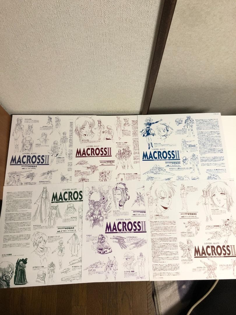 超時空要塞マクロス＋超時空要塞マクロスII レーザーディスク　計15枚セット