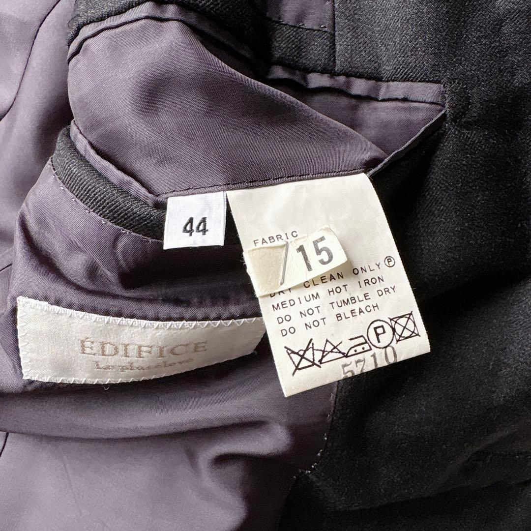 美品 ロロピアーナ エディフィス スーツ セットアップ グレー 高級生地 44