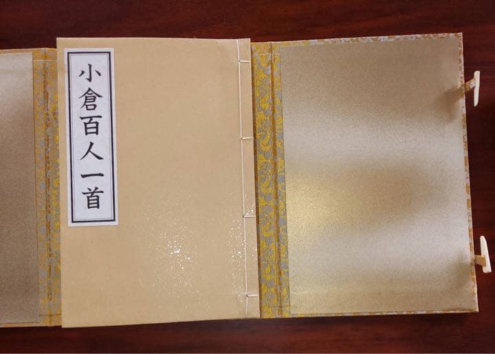 光琳かるた　小倉百人一首1組