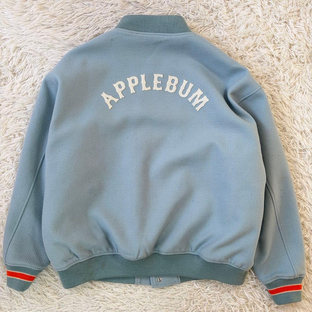 美品✨APPLEBUM アップルバム メルトン スタジャン オールドスクール L