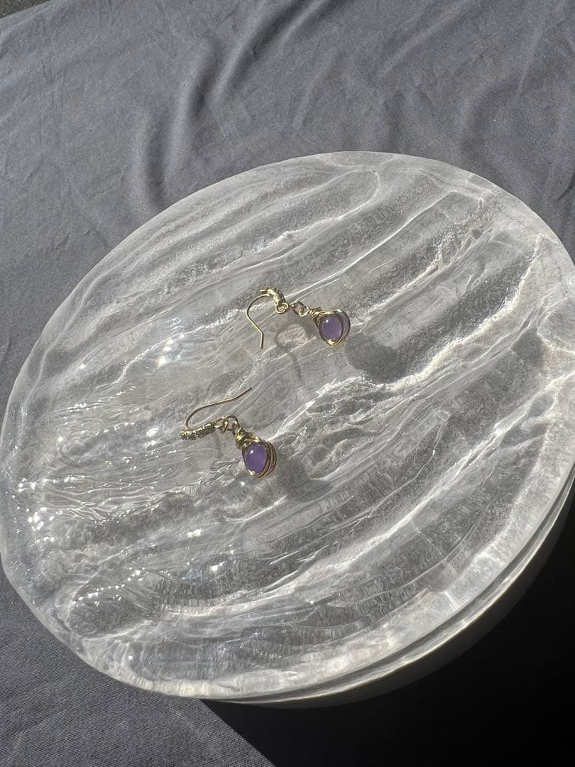 【波紋アート】AQUA ELEMENT／砂紋／15cm丸型／ナチュラルサンド／