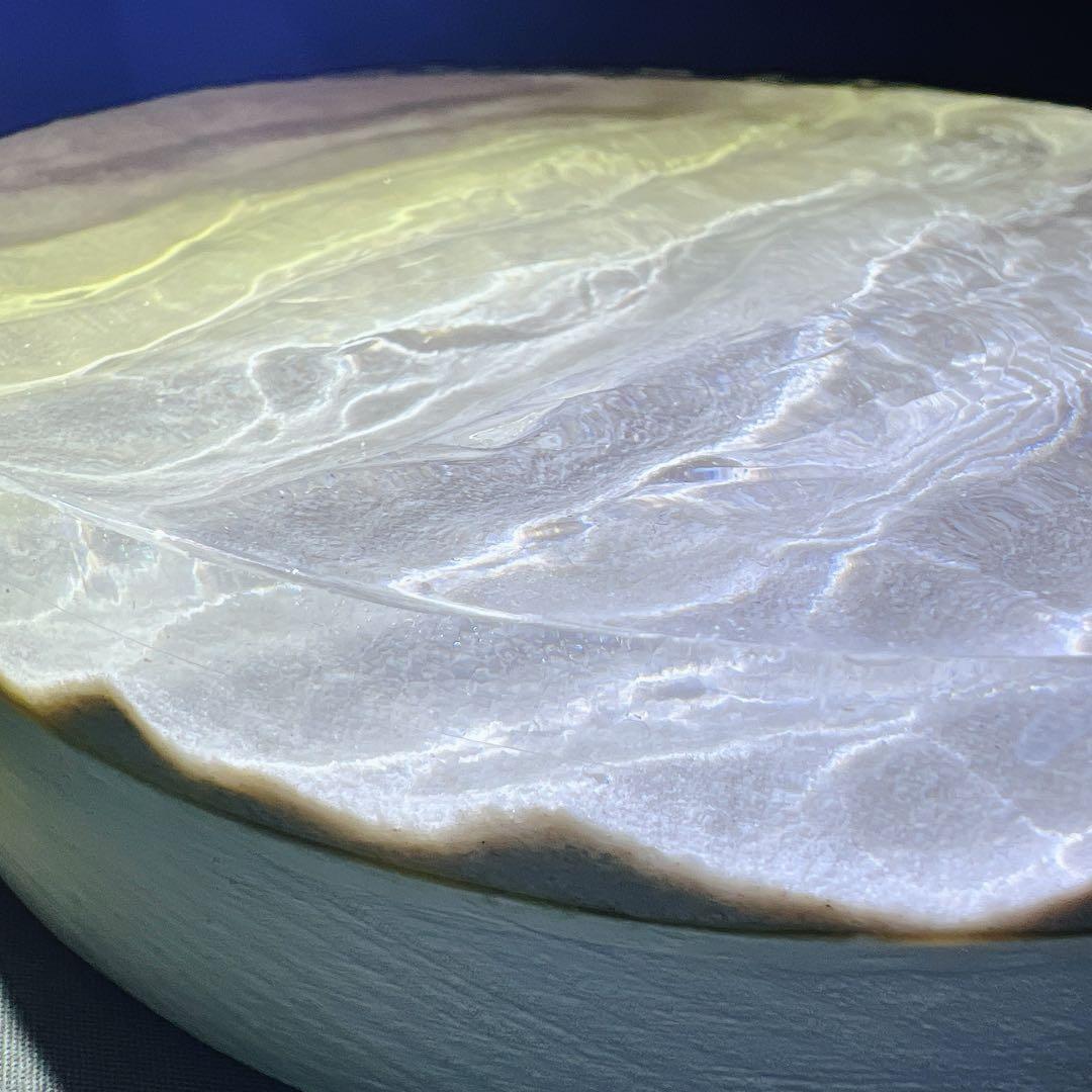 【波紋アート】AQUA ELEMENT／砂紋／15cm丸型／ナチュラルサンド／