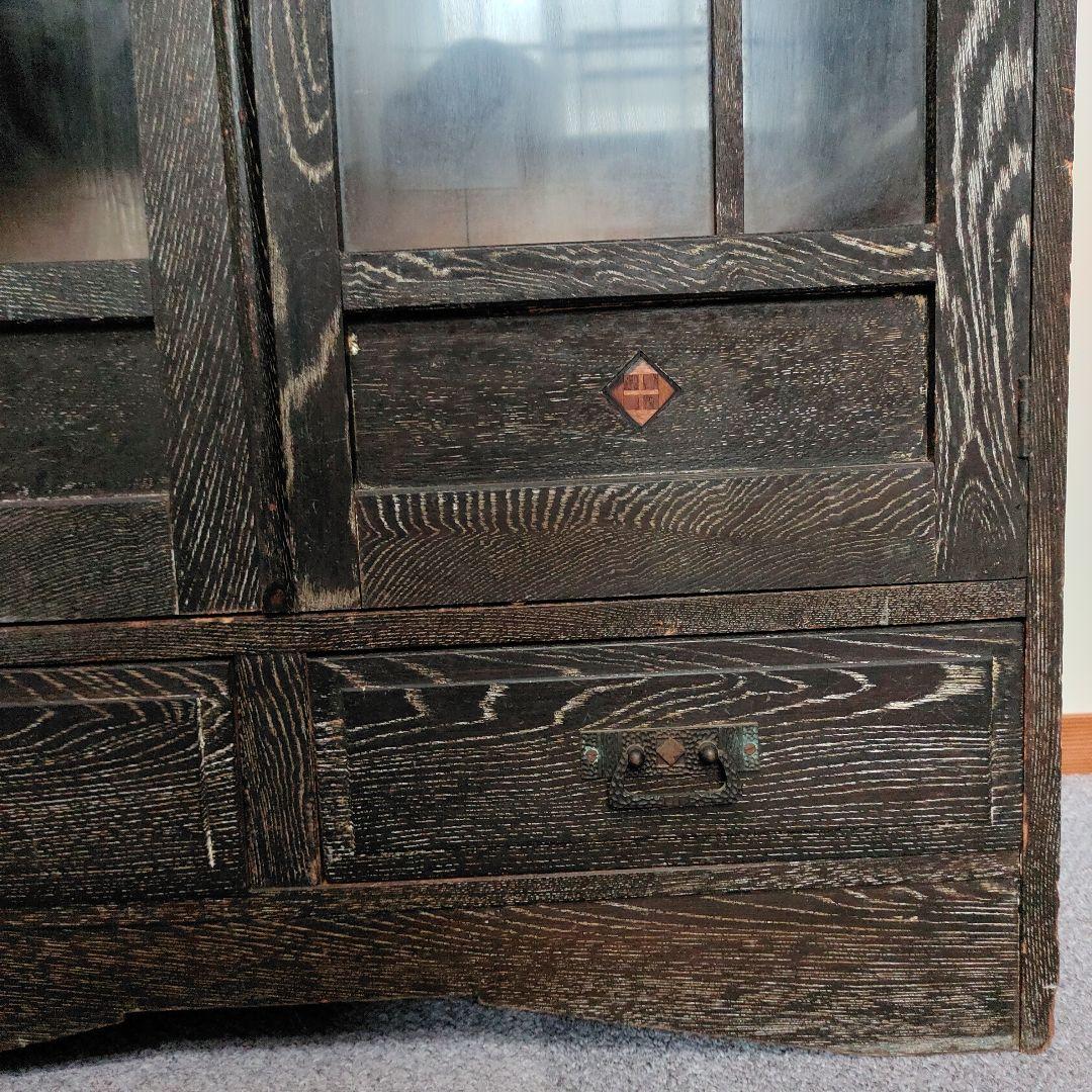 昭和レトロ 大正ロマン 収納棚 本棚 家具 ヴィンテージ・アンティーク調