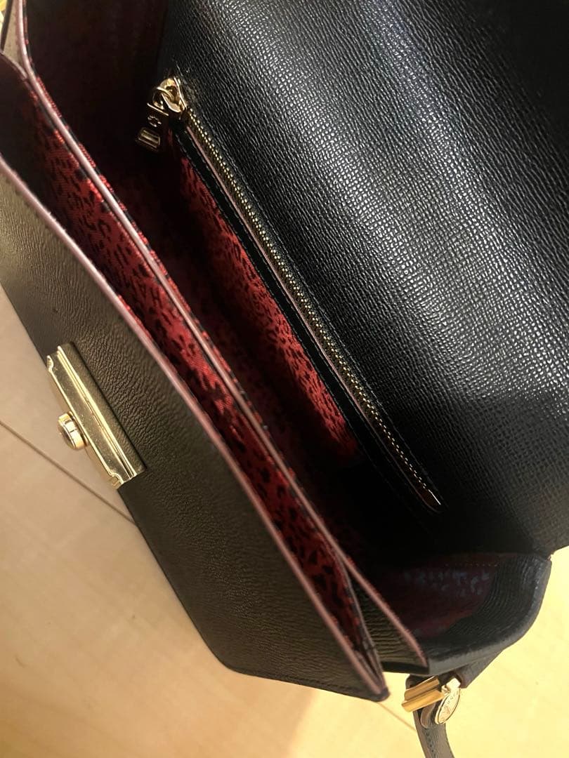 ロンシャン　ショルダーバッグ　メッセンジャー　黒