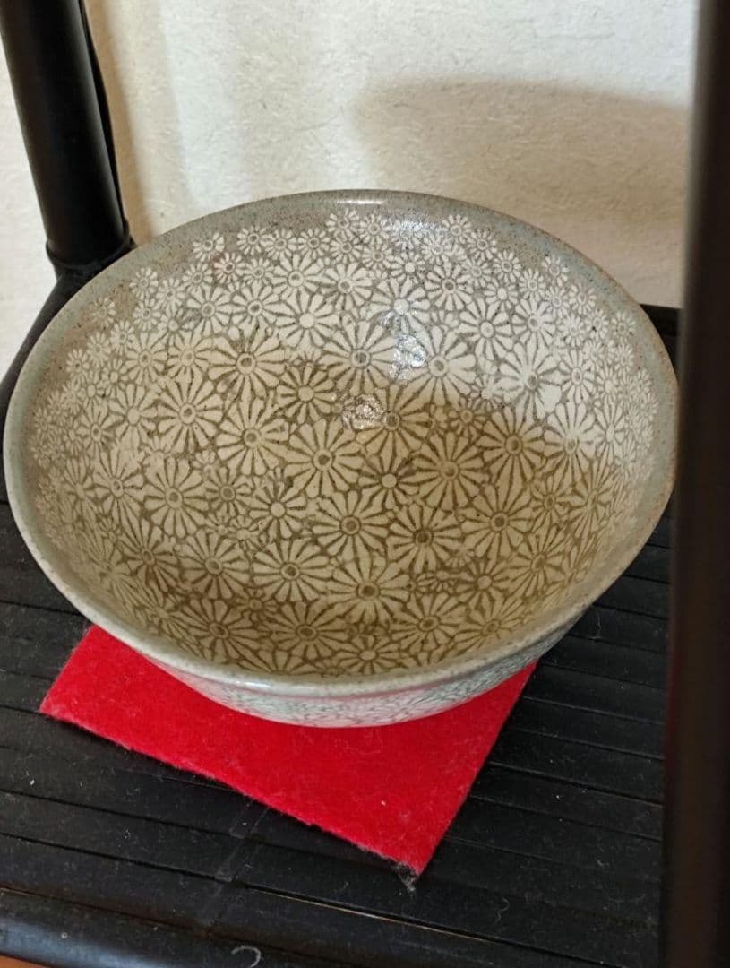 茶道具セット★4段茶道具置き棚と茶碗2個★水差し1個★電球付き