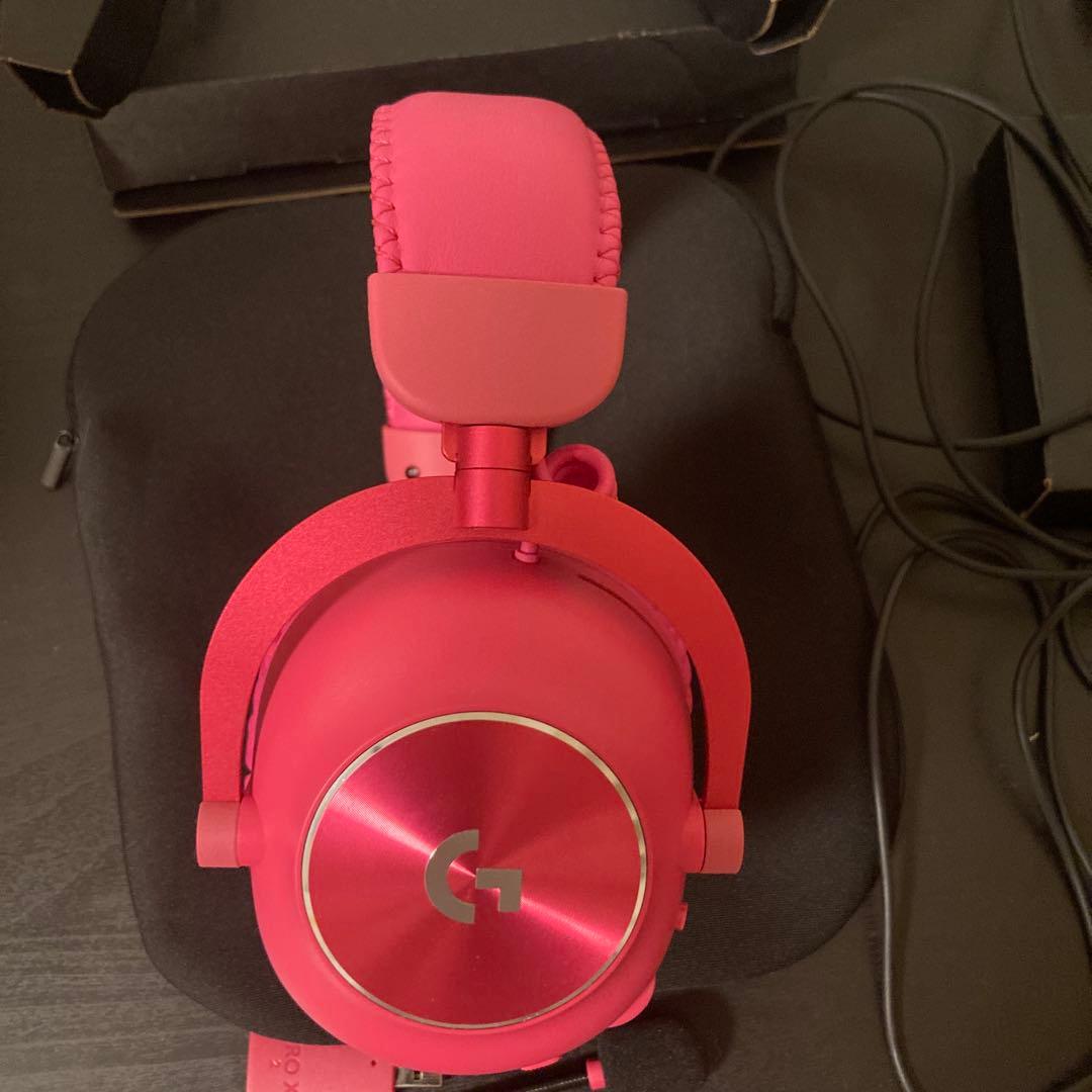 Logicool G pro x 2 lightspeedヘッドセット マゼンタ