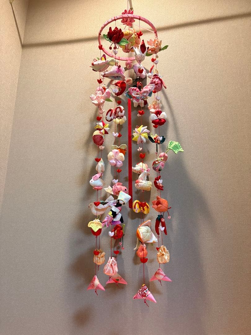 豪華つるし雛No.188・ひな祭り・桃の節句・さげもん吊るし飾り・初節句飾り