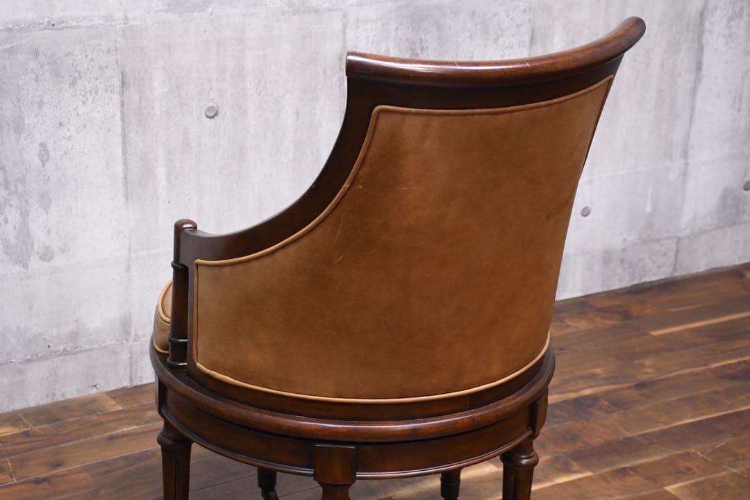 EBC12 ドレクセルヘリテイジ アップホルスタリー キャスター付きデスクチェア