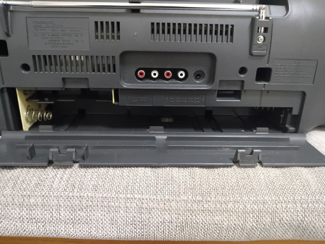 【バブルラジカセ】Panasonic　コブラトップ　RX-DT909　ジャンク