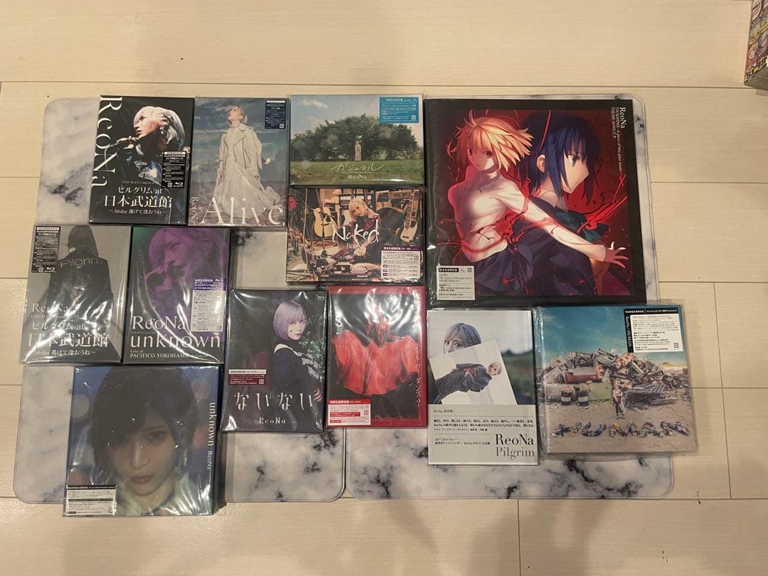 ReoNa CD・ライブBlu-ray、書籍詰合せ