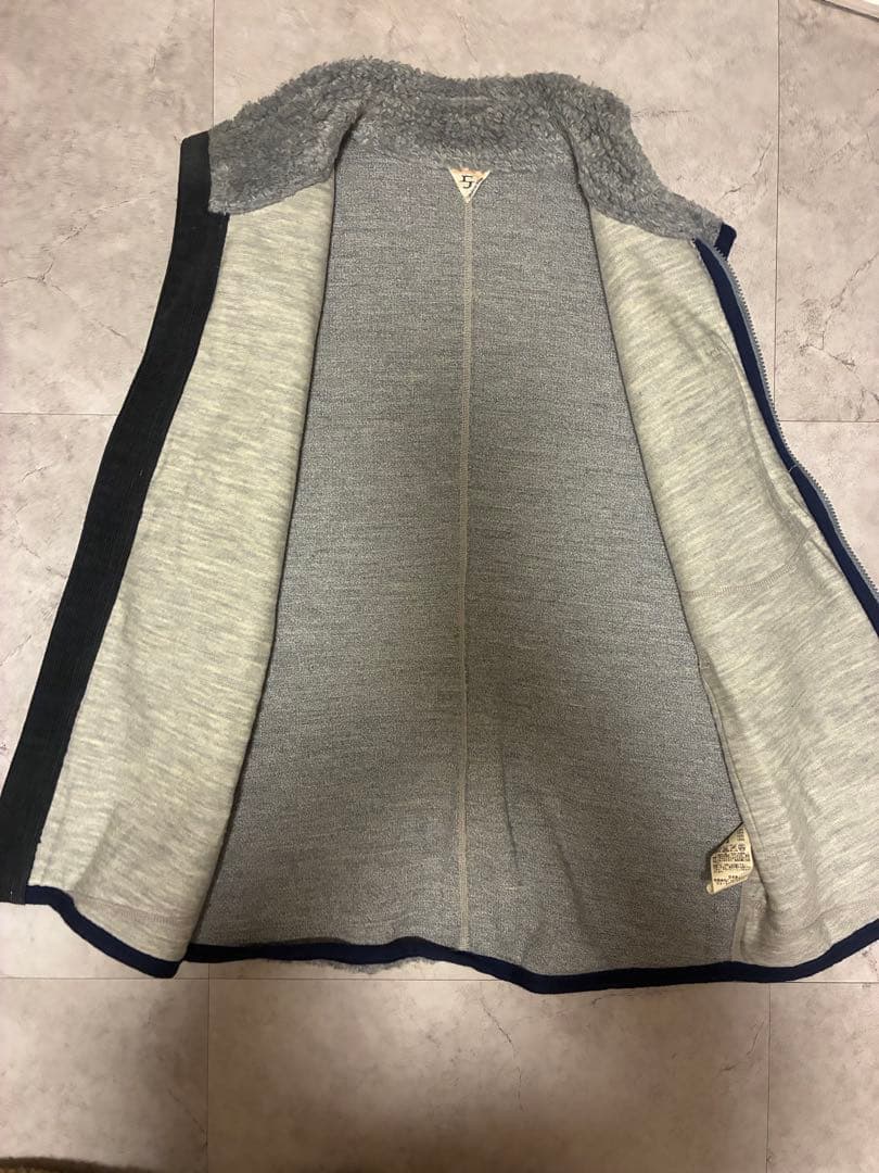 フィルメランジェ　フリース　ベスト　5