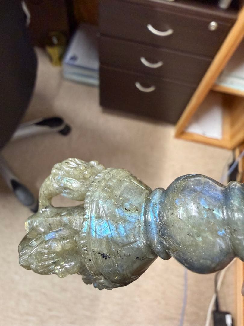 翡翠製 仏教法具デザイン 置物