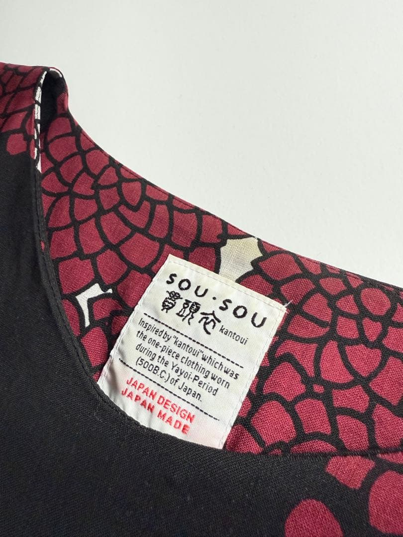 米米　SOU SOU モスリン　着衣　長方形衣