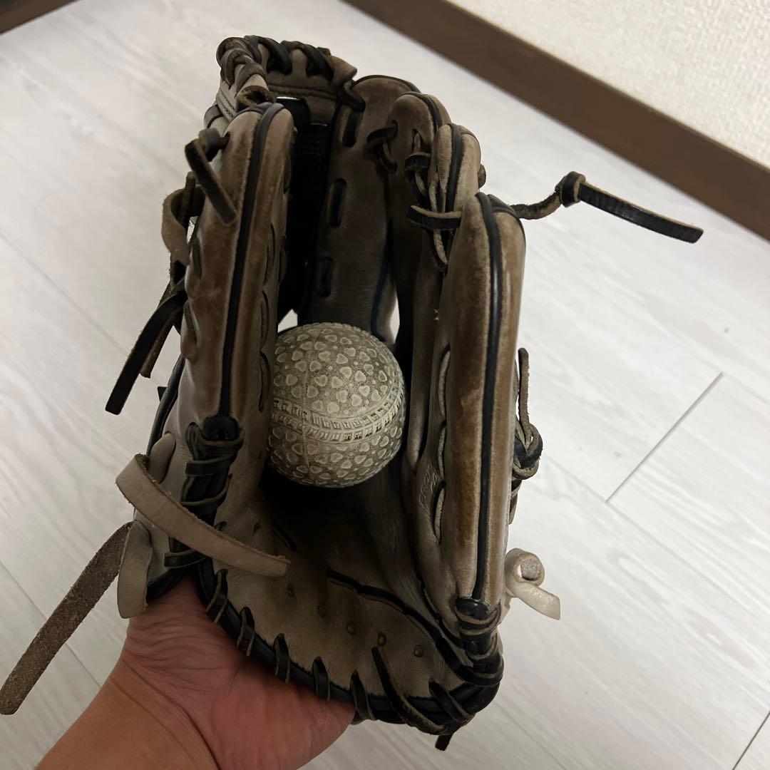 【スプのすけ】ZETT 軟式　内野手用グローブ　源田モデル