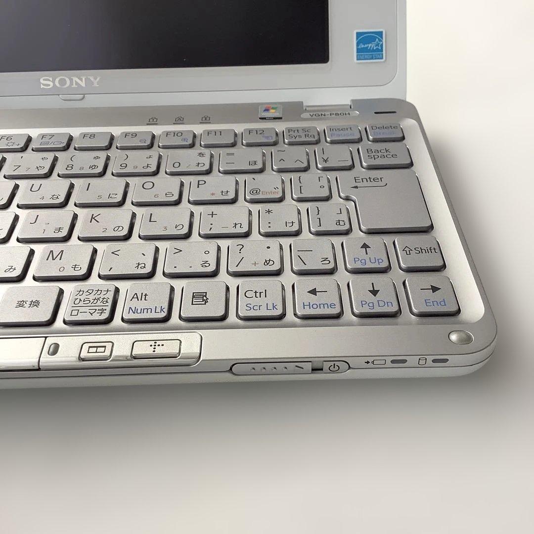 SONY VAIO　type P　VGN-P80H/W　ホワイト　ソニー　バイオ