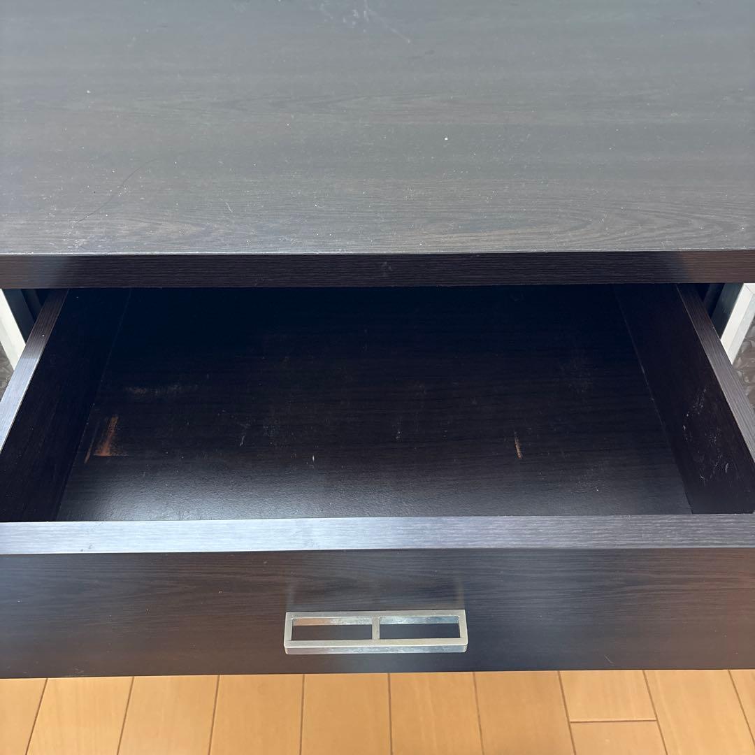 値下げ！ダークブラウン テレビボード 収納付き