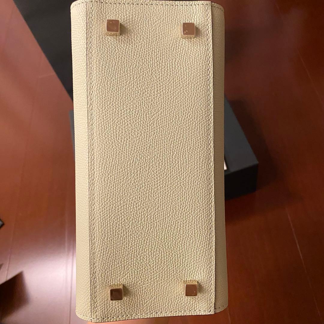 新品　Valextra ミニイジィデ　ミントグリーン