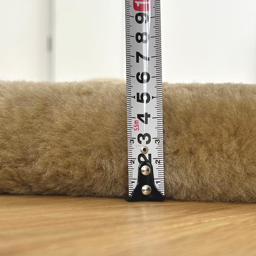 西川リビング 35mmエデンホープ ムートンシーツ シングル