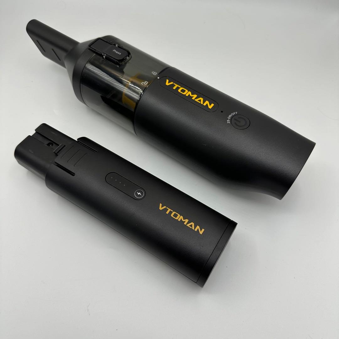 VTOMAN　災害時に役立つ充電も出来る掃除機　カージャンプスターターにも
