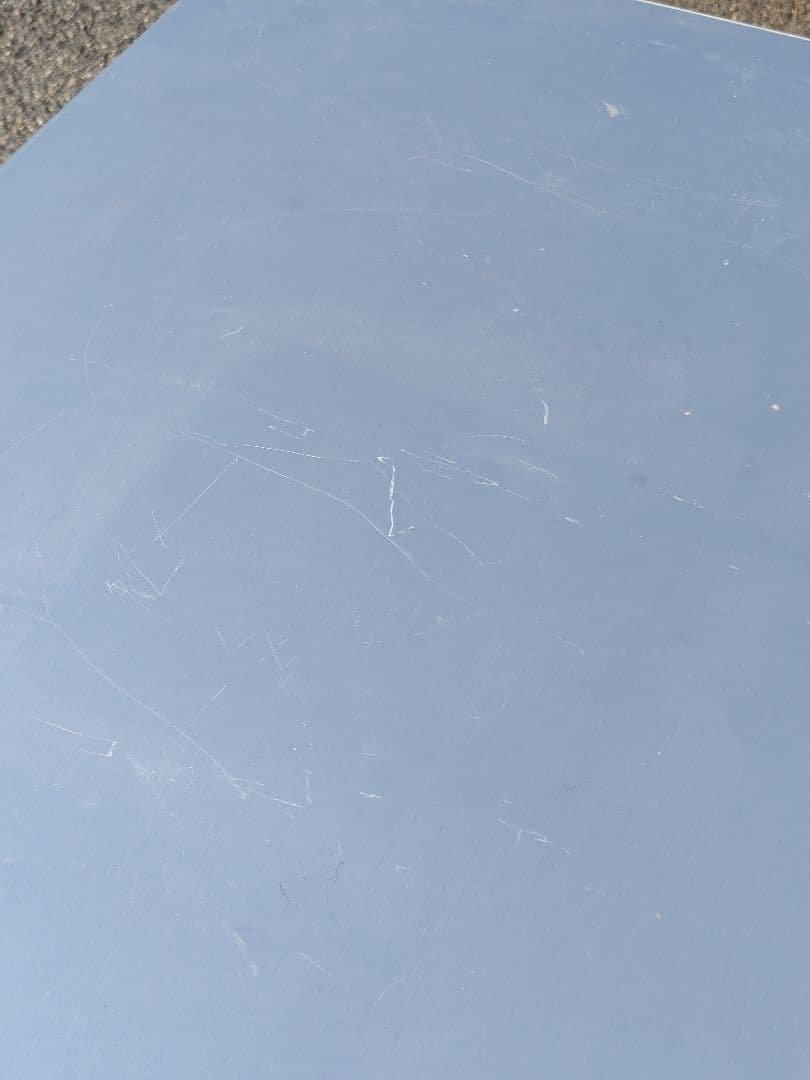 カッシーナ アルミ テーブル 1台 ②