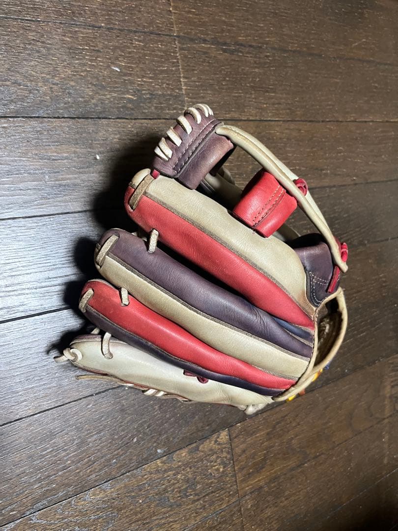 久保田スラッガー　内野手用　オーダー　グラブ　当て取り　旧ラベル