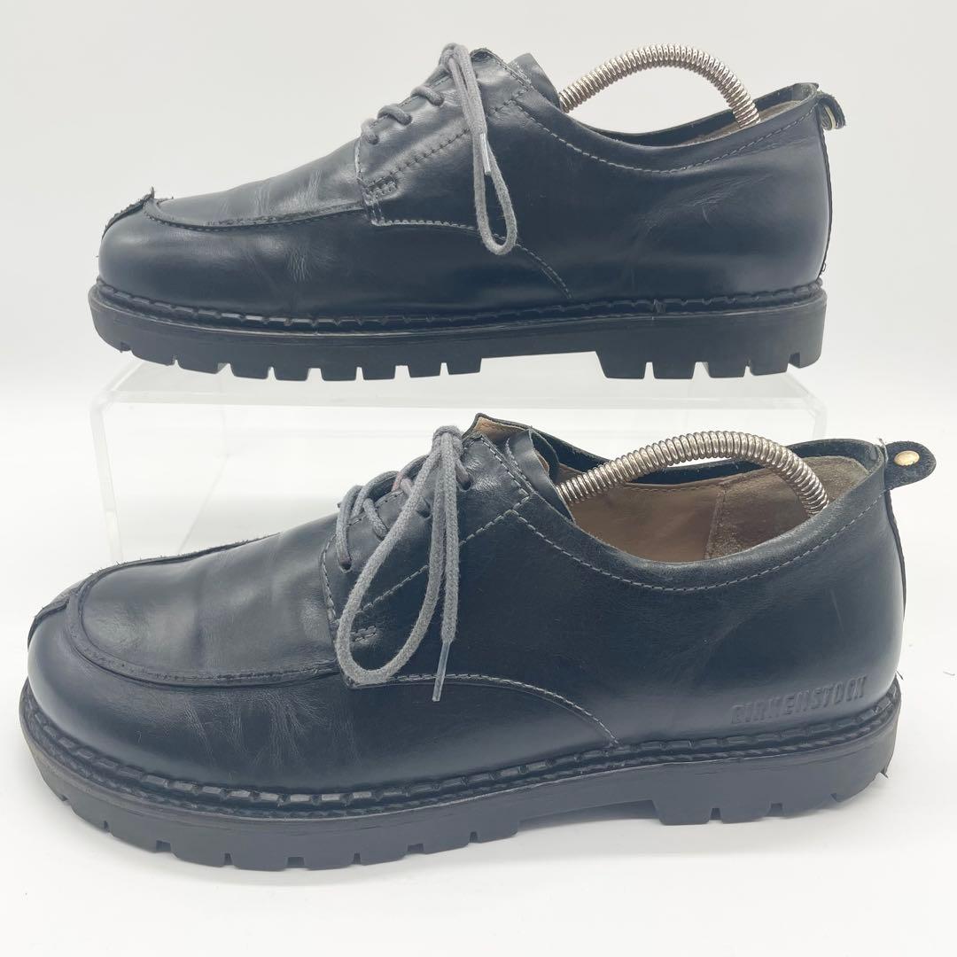 BIRKENSTOCK TIMMINS 革靴 uチップ レザー 黒 26.0cm