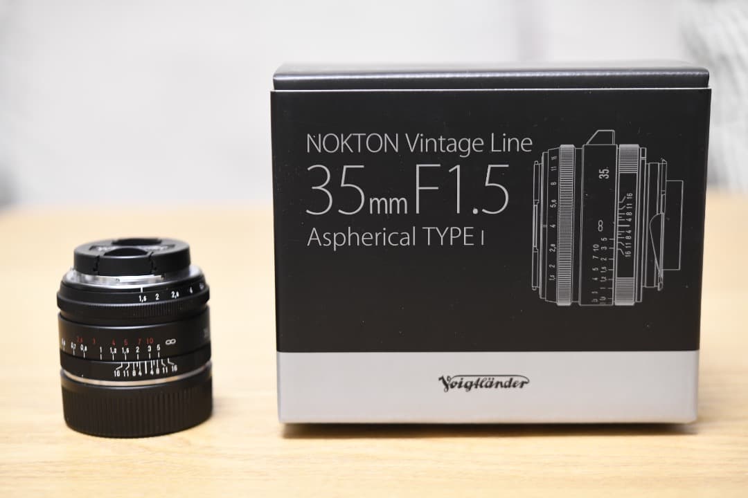 【新同品】Nokton 35mm f/1.5 VM type1 フォクトレンダー