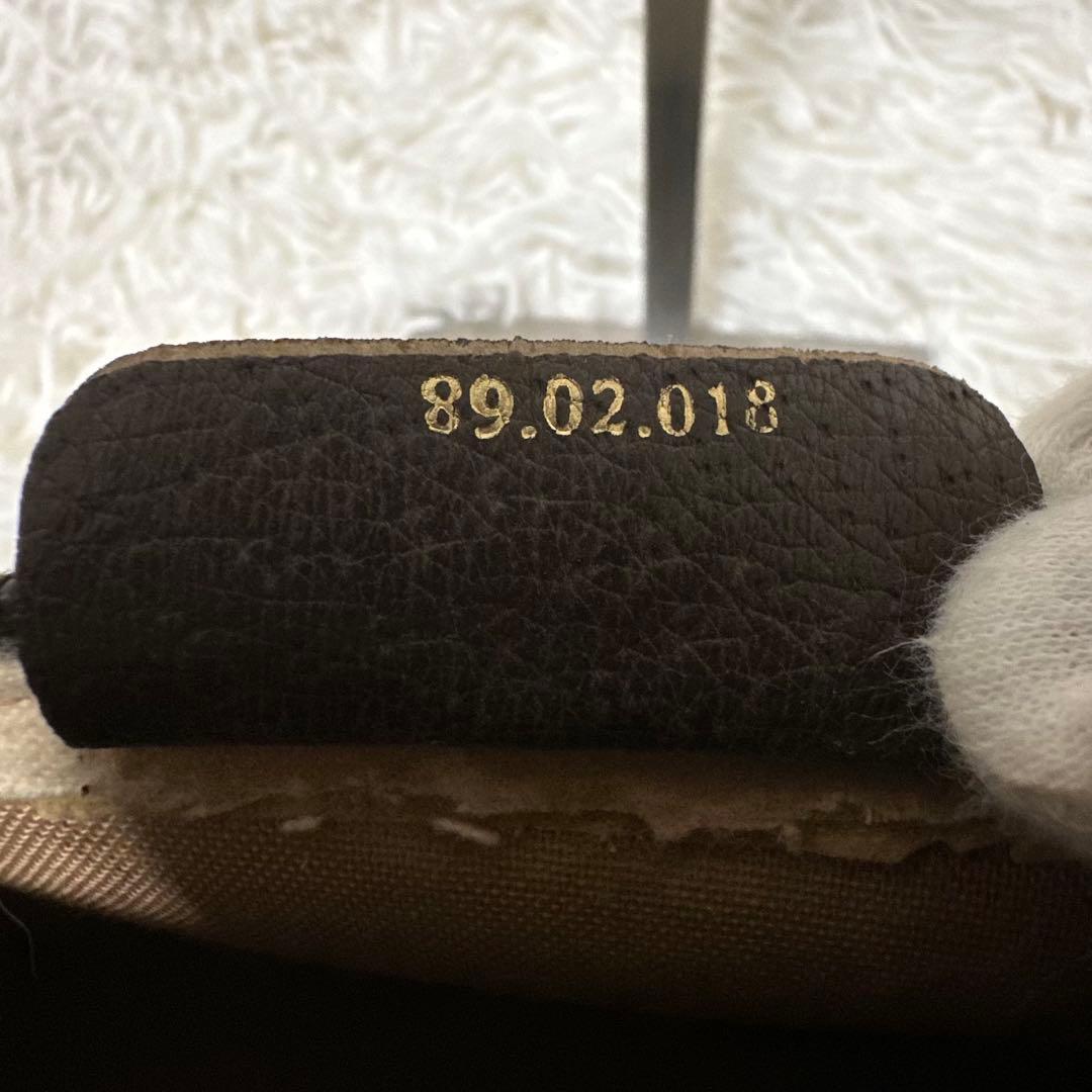 値下げ グッチ シェリーライン GG キャンバス レザー ショルダーバッグ