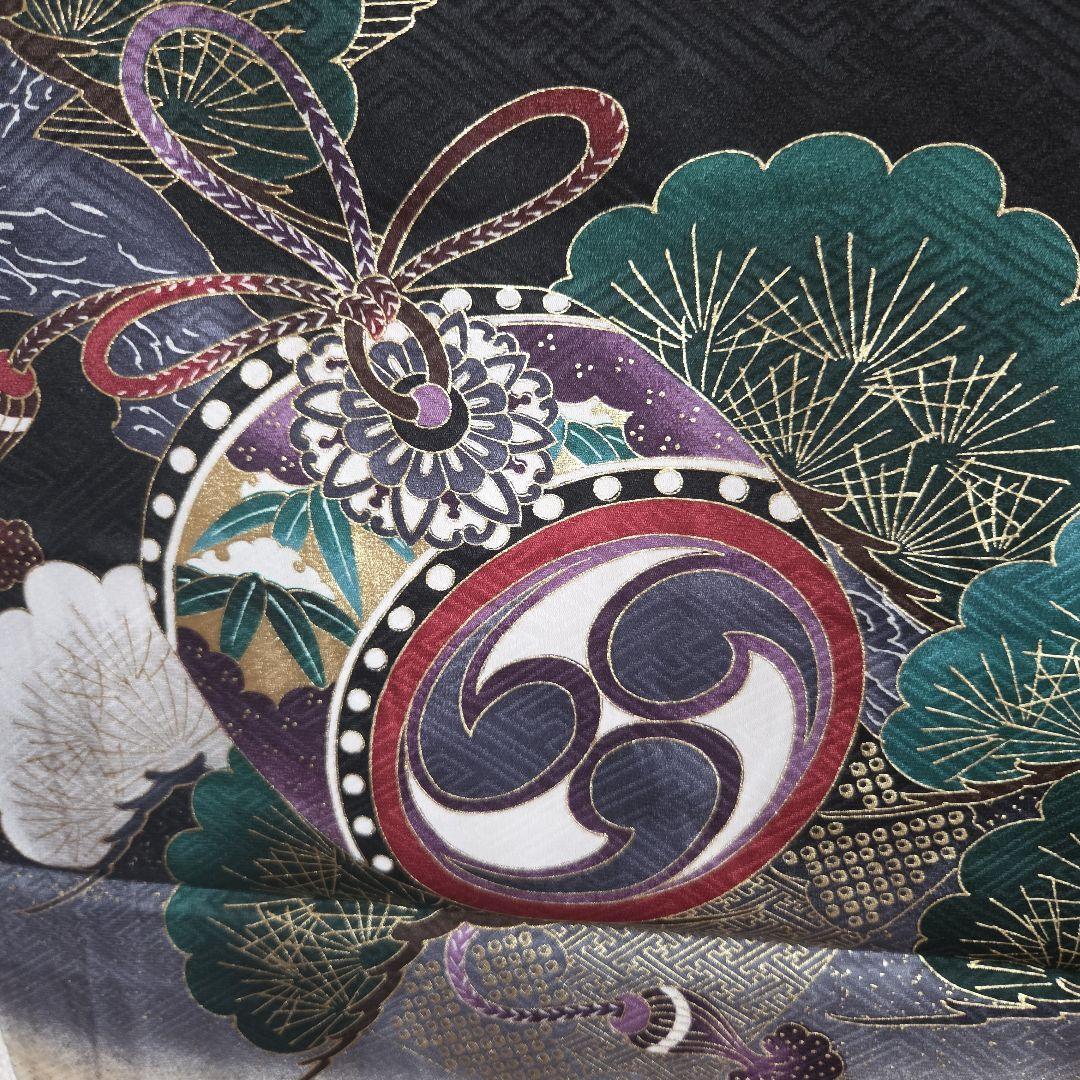 み　　No35. 正絹　男の子お祝い着物　産着長襦袢付き　七五三