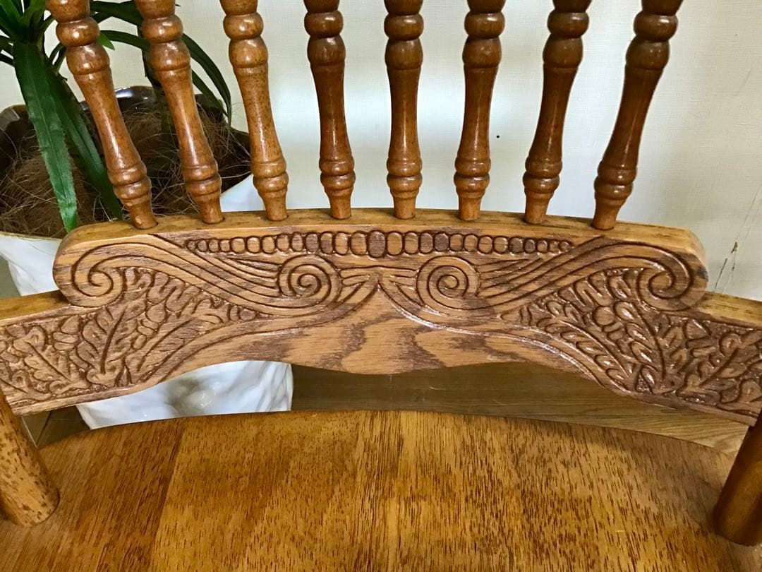 トモダン☆管845☆シンリー☆shin lee☆手彫彫刻☆ダイニングチェア