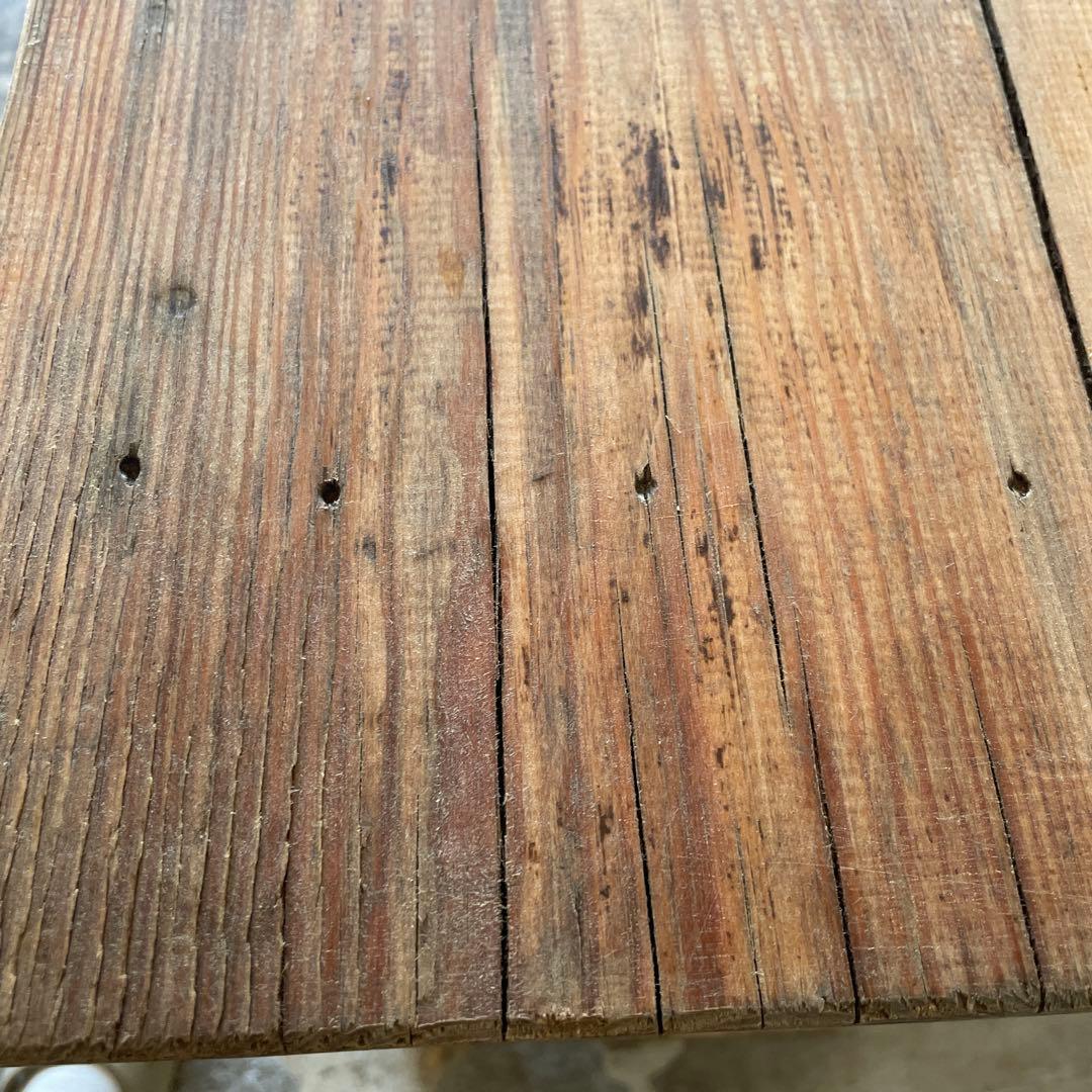 ビンテージ　キッチンカウンター　コンソール サイドボード　剥離