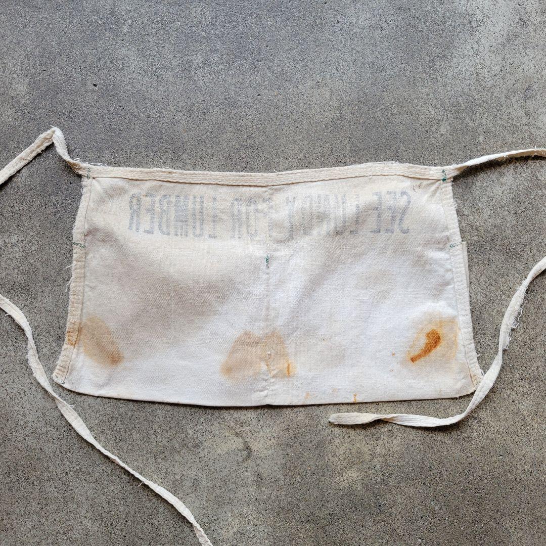 40's～vintageworkapronサコッシュUSA古着