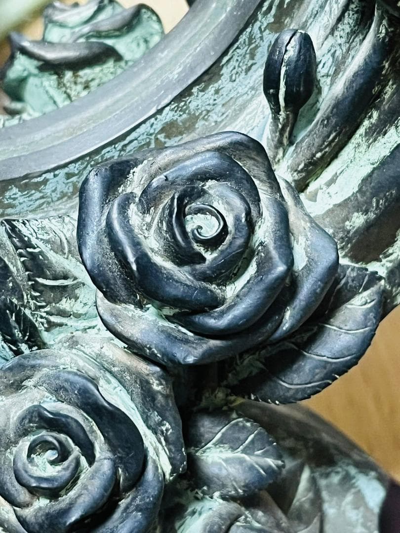 アールヌーボー　スタンドミラー