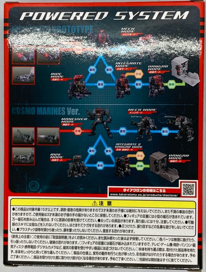 ダイアクロン DA-25パワードシステム マニューバアルファ&ベータ セット