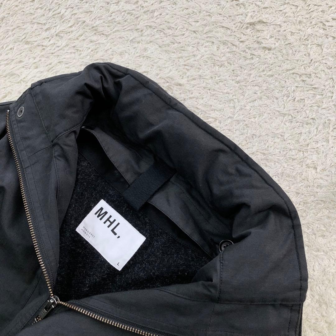 MHL モッズコート フード収納可 ライナー着脱可 Lサイズ ヴィンテージ加工