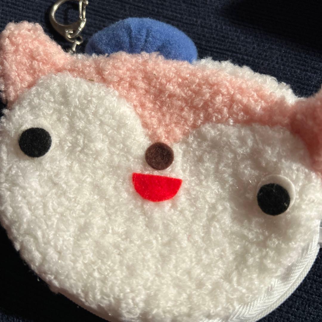レトロ　モコモコ　Tiny Studio ベア　クマ　くまさん　ポーチ