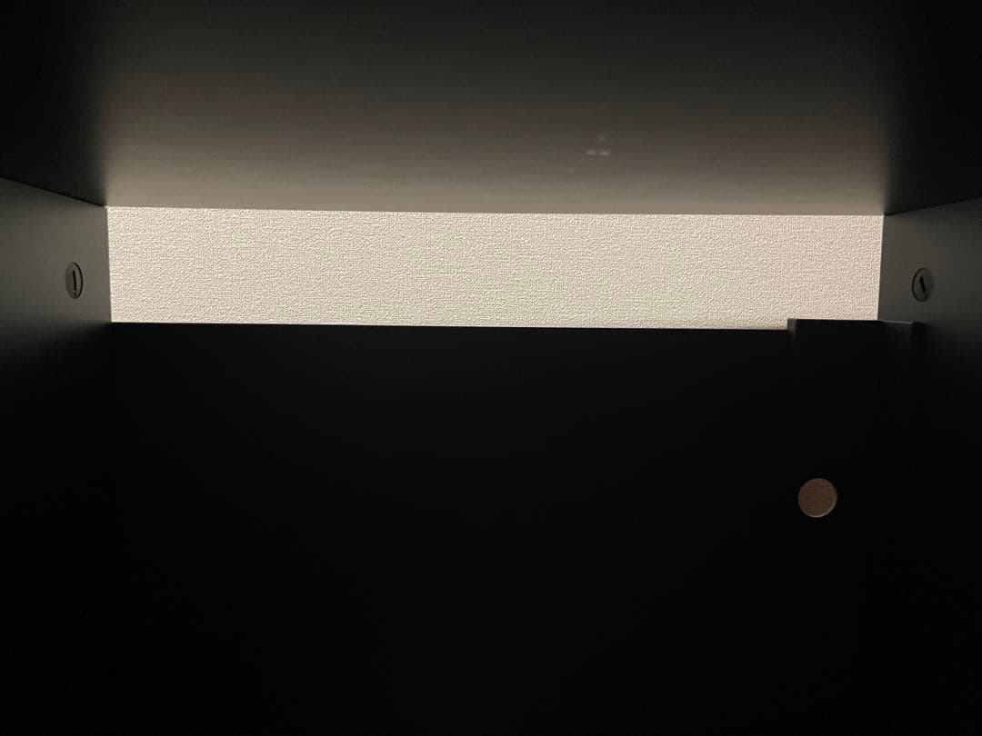 IKEA ブリムネス　黒いガラス扉付きキャビネット　値下げしました