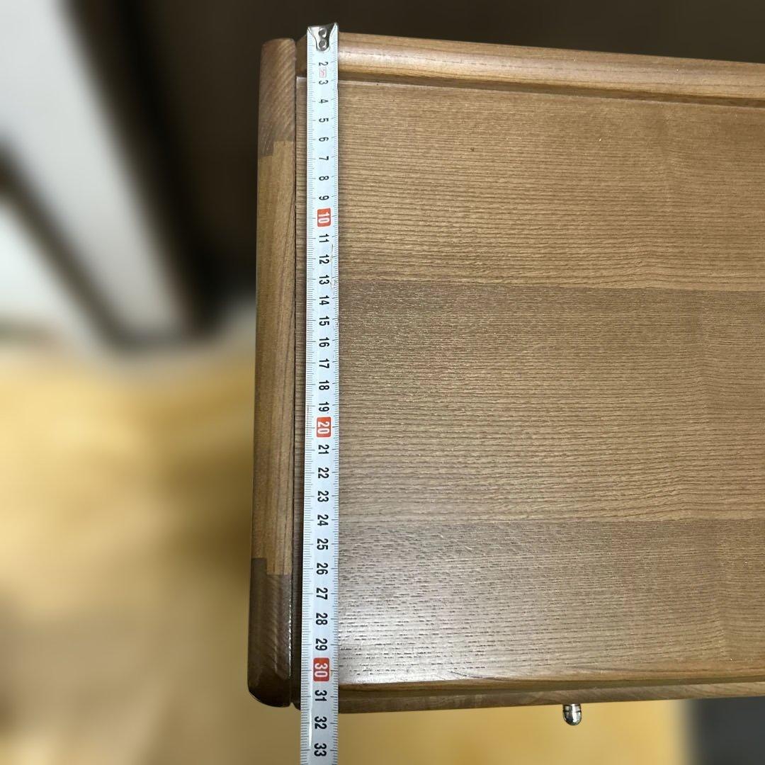 karimoku カリモク 電話台 キャビネット 木製 サイドチェスト 中古