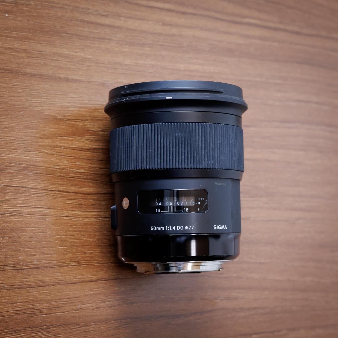 SIGMA 50mm F1.4 DG HSM Art CANON EFマウント