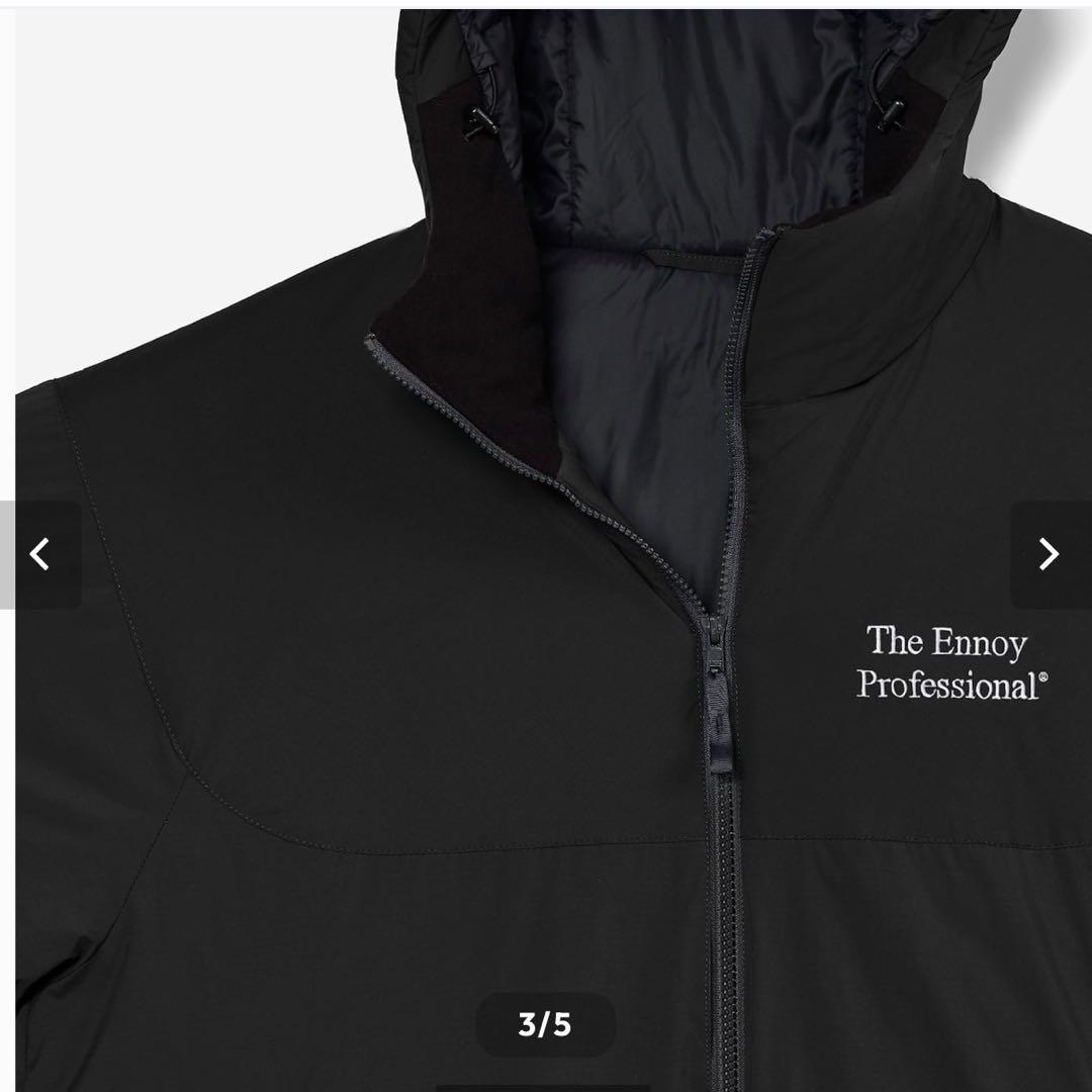 The Ennoy Professional ブラックナイロンジャケット