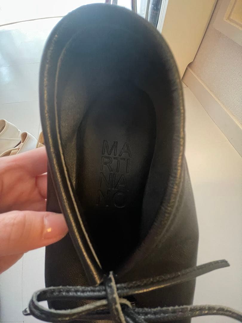 3日までお値下げmartiniano マルティニアーノ 黒 size37