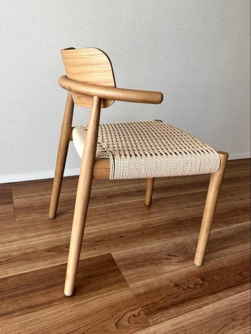 unico HILMA（ヒルマ）チェア ナチュラルオーク／未使用・入荷待ち商品
