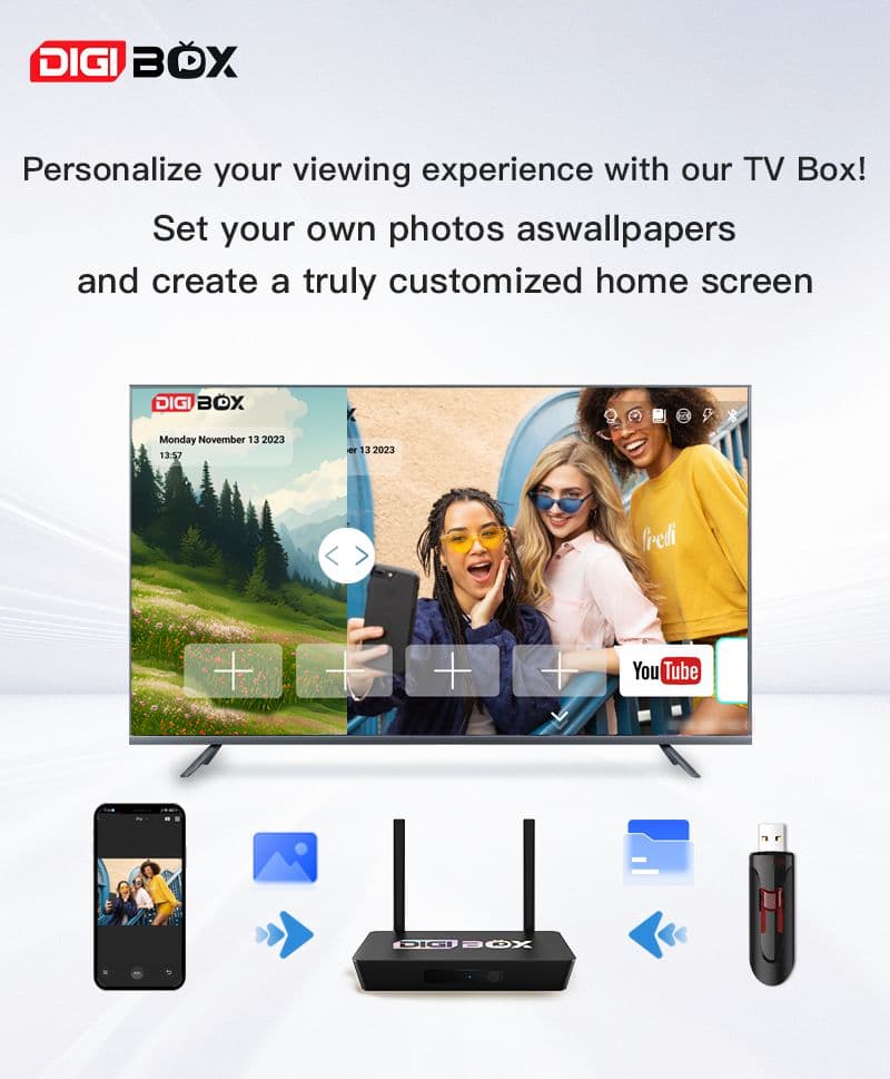 最も人気あるテレビボックス DIGIBOX D3 PLUSライブテレビボックス