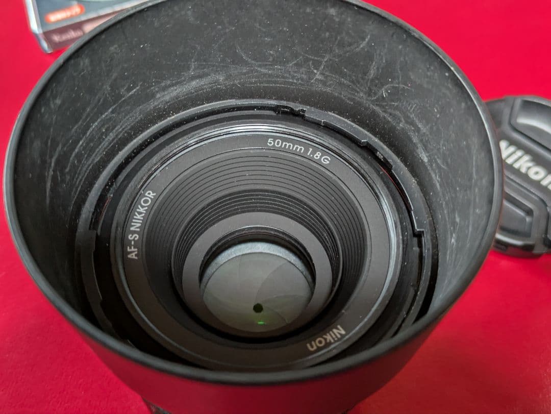 ニコンAF-S Nikkor50mm F1.8G＋プロテクターフィルターセット