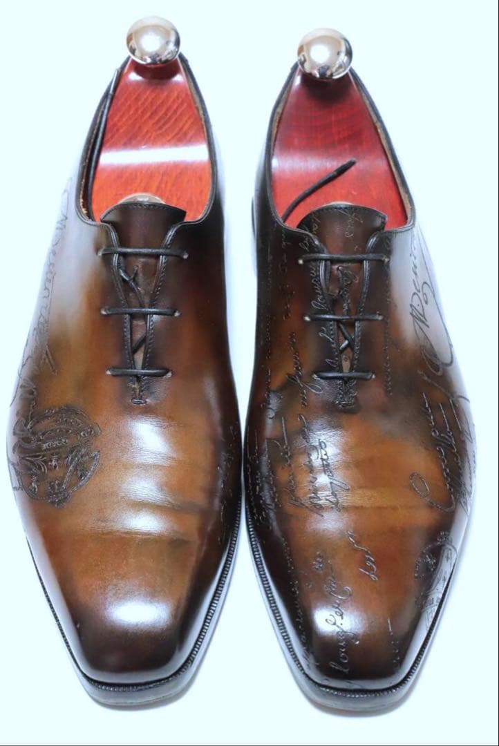 美品 Berluti カリグラフィー アレッサンドロ 8.5(26.5cm)