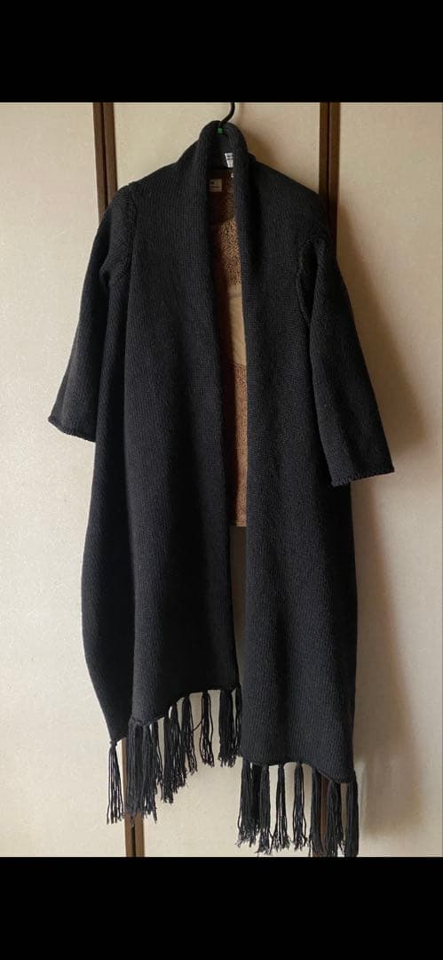 COMME des GARCONS コラボ　 フリンジストール　カーディガン