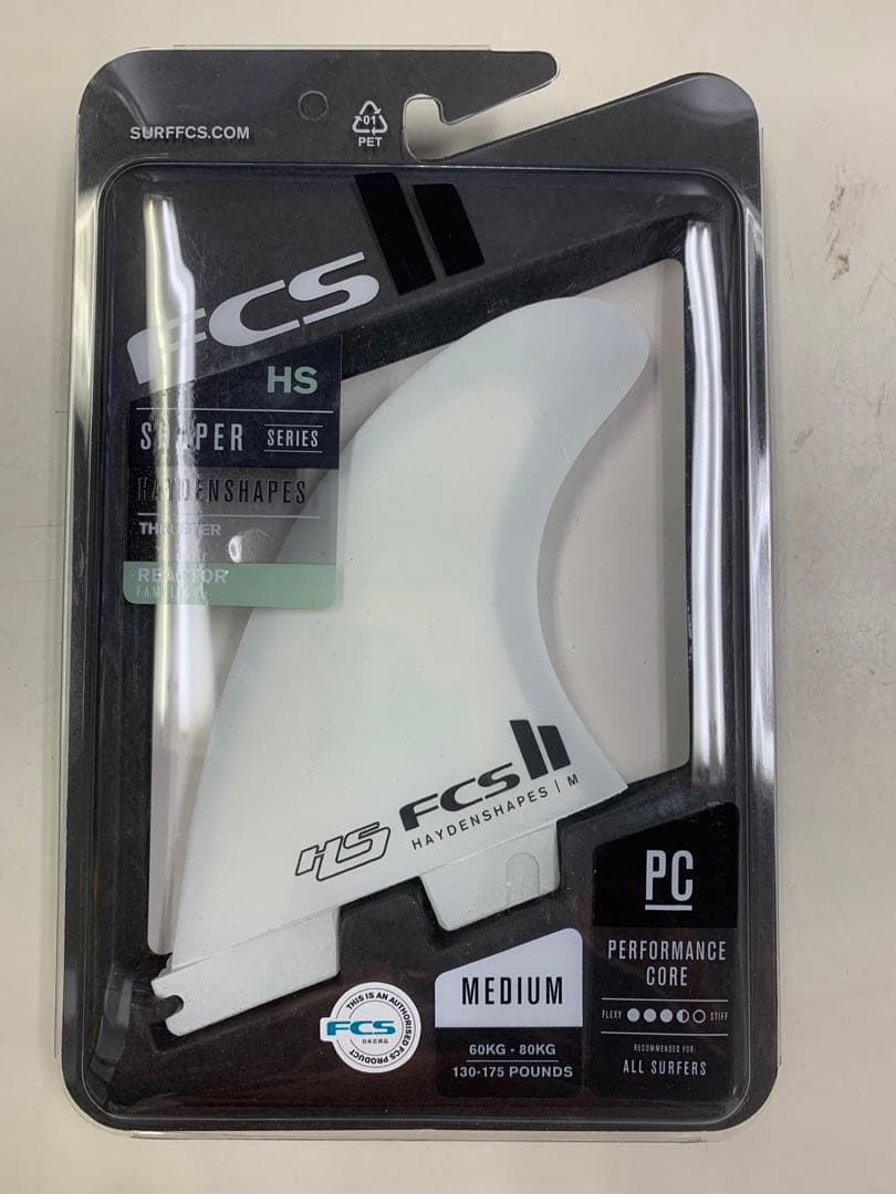 FCS2 Haydenshapes 'HS' フィン トライ 3フィン